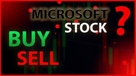 microsoft stock buy or sell